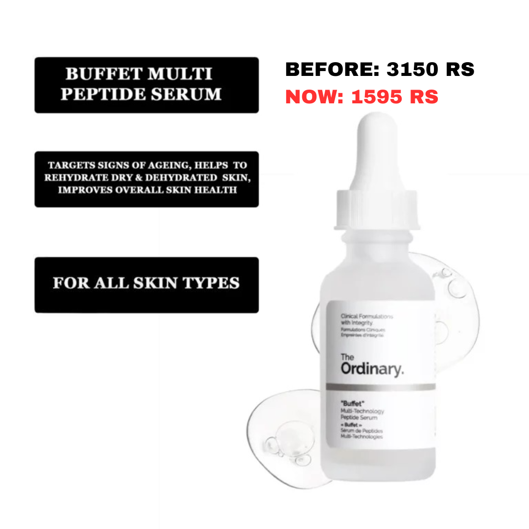 The Ordianry Serum - Buffet” Multi technology Peptide Serum