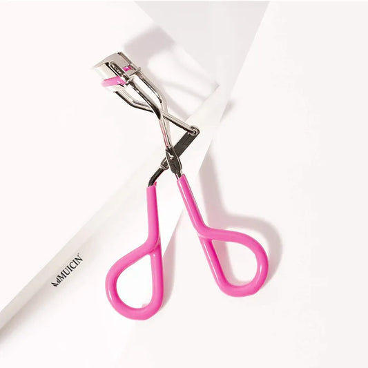 Professional eye lashes curler with replaceable rubber