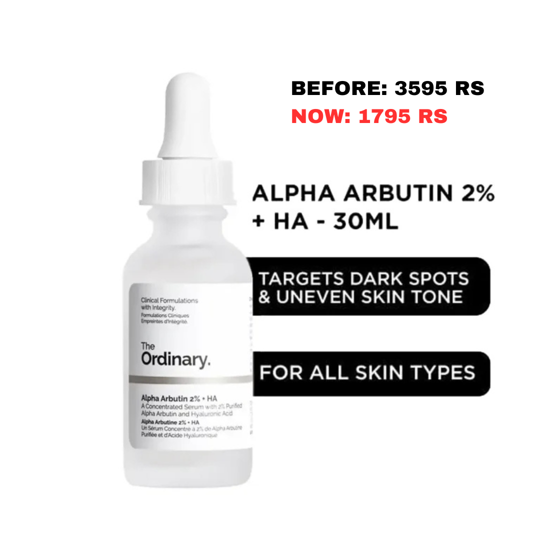 The Ordinary Serum - Alpha Arbutin 2% + HA