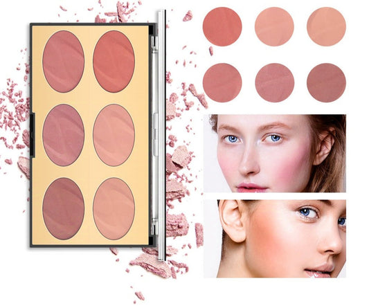 Miss Rose 6-Color Blush