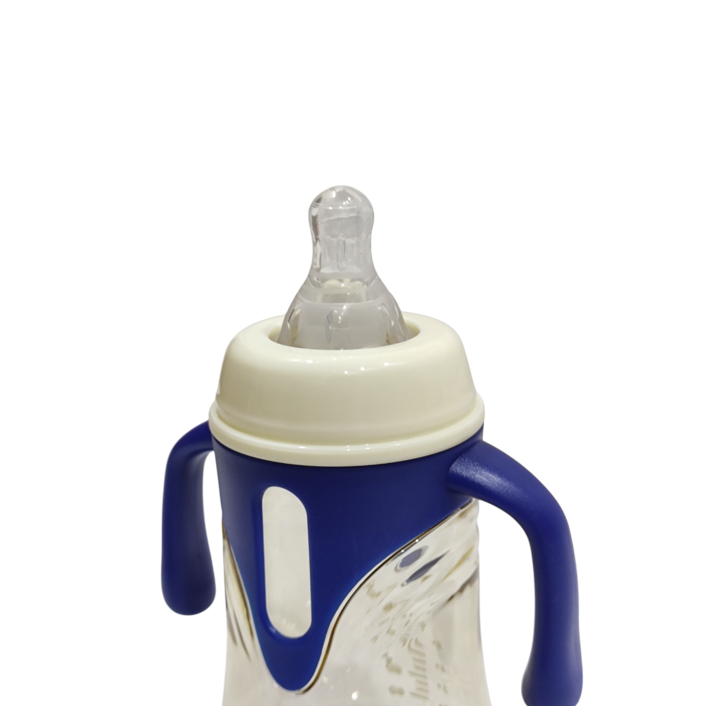 2-in-1 Baby Feeder Mug with Straw - Blue 10oz / 300ml