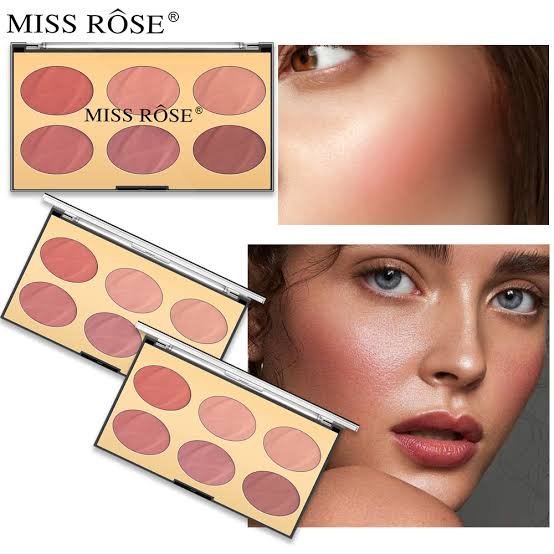 Miss Rose 6-Color Blush