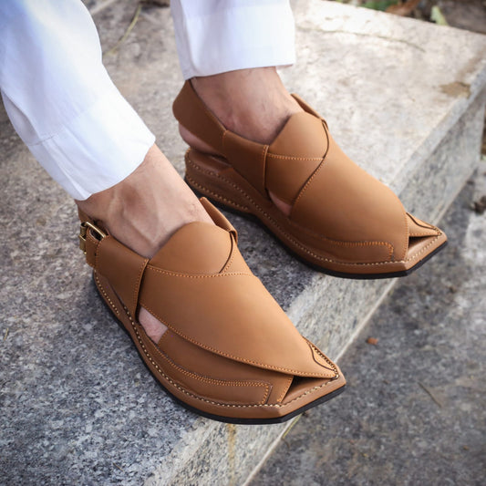 Peshawari Zalmi Chappal Mustard